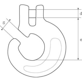 Gancho forestal G80 10 mm