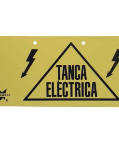 Cartell indicador en català