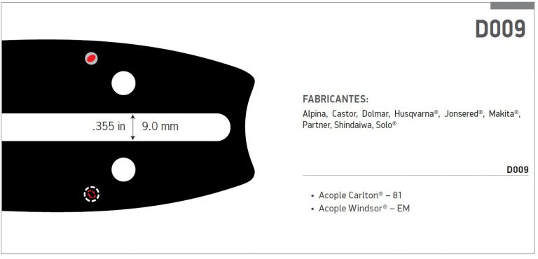 Espasa oregon VersaCut 3/8 18" (45cm) 1,5mm 188VXLHD009 - Imatge 2