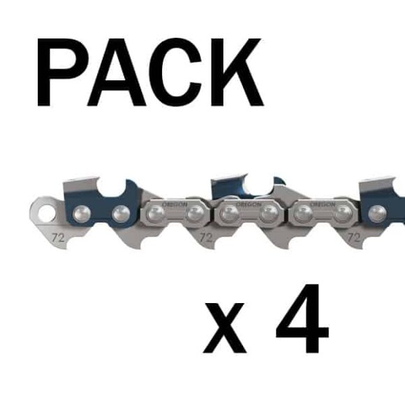 PACK x 4 Cadena 3/8 1,5 mm 60E 73LPX060E