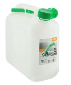 Bidó de combustible 10 l transparent