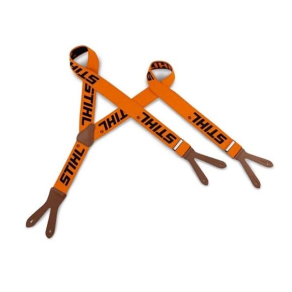 Tirantes elásticos botones 120 cm naranja